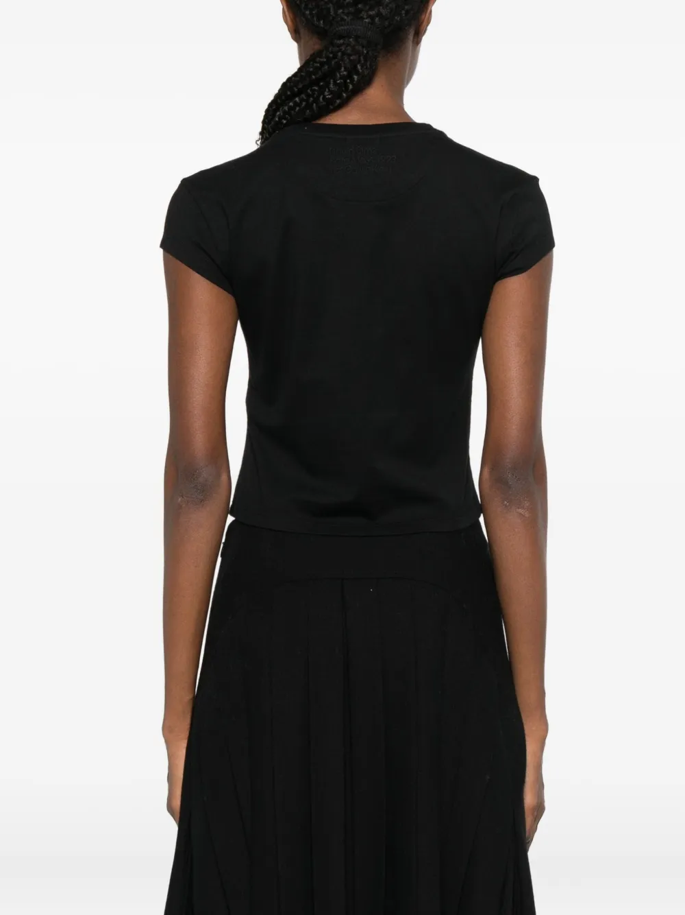 Calvin Klein T-shirt met grafische print Zwart