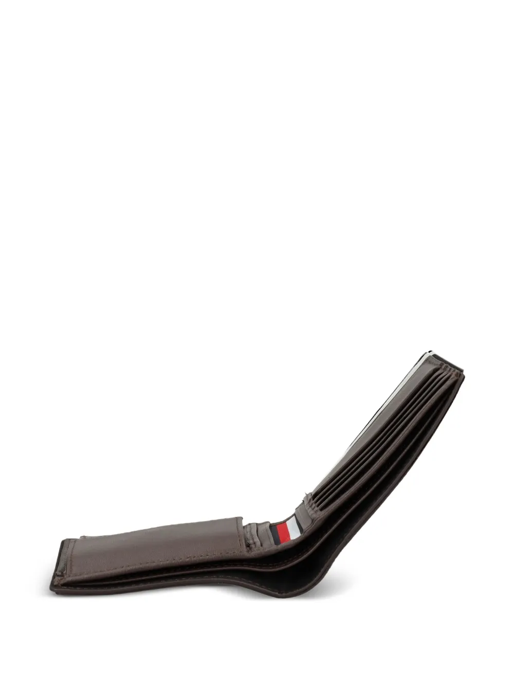 Tommy Hilfiger Portemonnee met textuur Bruin