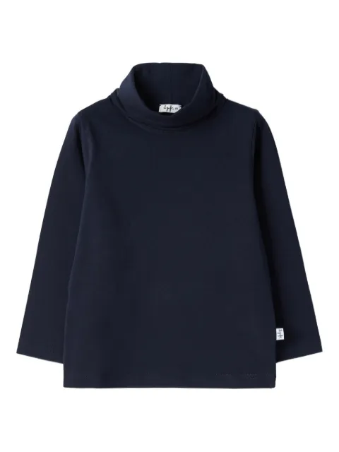 Il Gufo roll-neck long-sleeve top