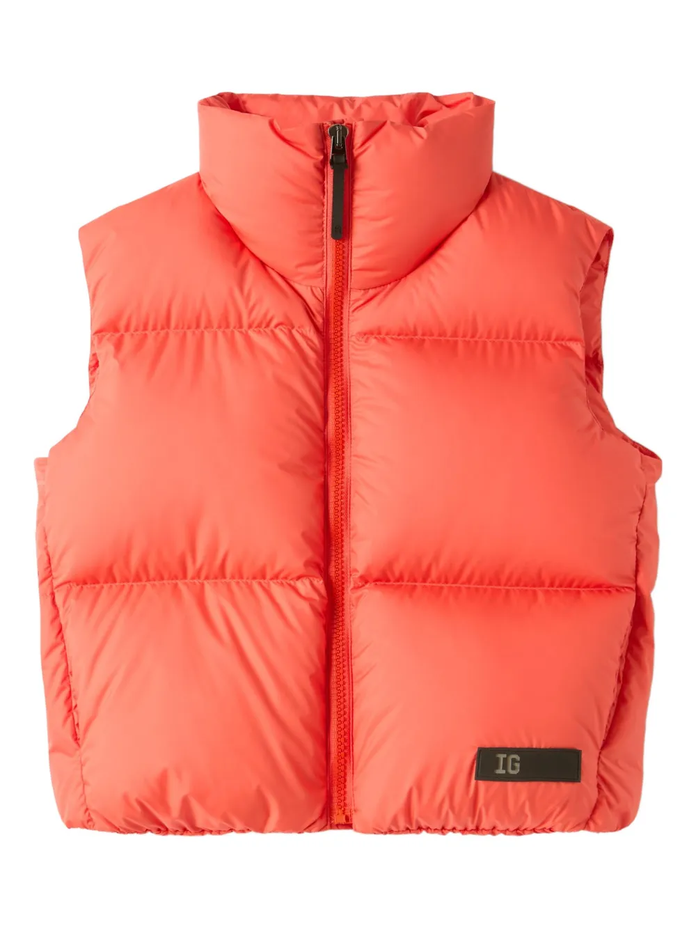 Il Gufo padded gilet | Orange | Image 1
