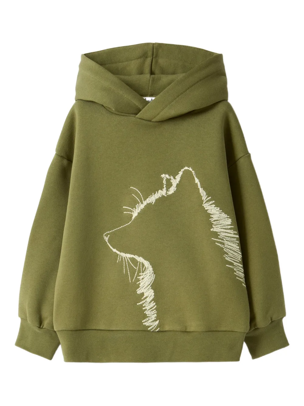 Il Gufo hooded graphic sweatshirt | Green | Image 1