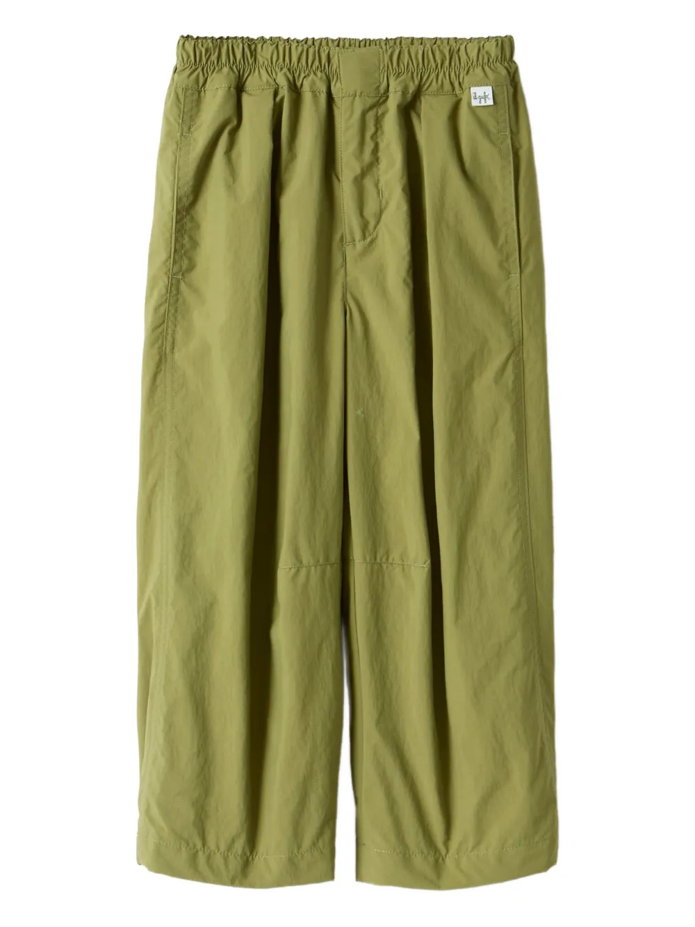 Il Gufo elasticated trousers | Green | Image 1