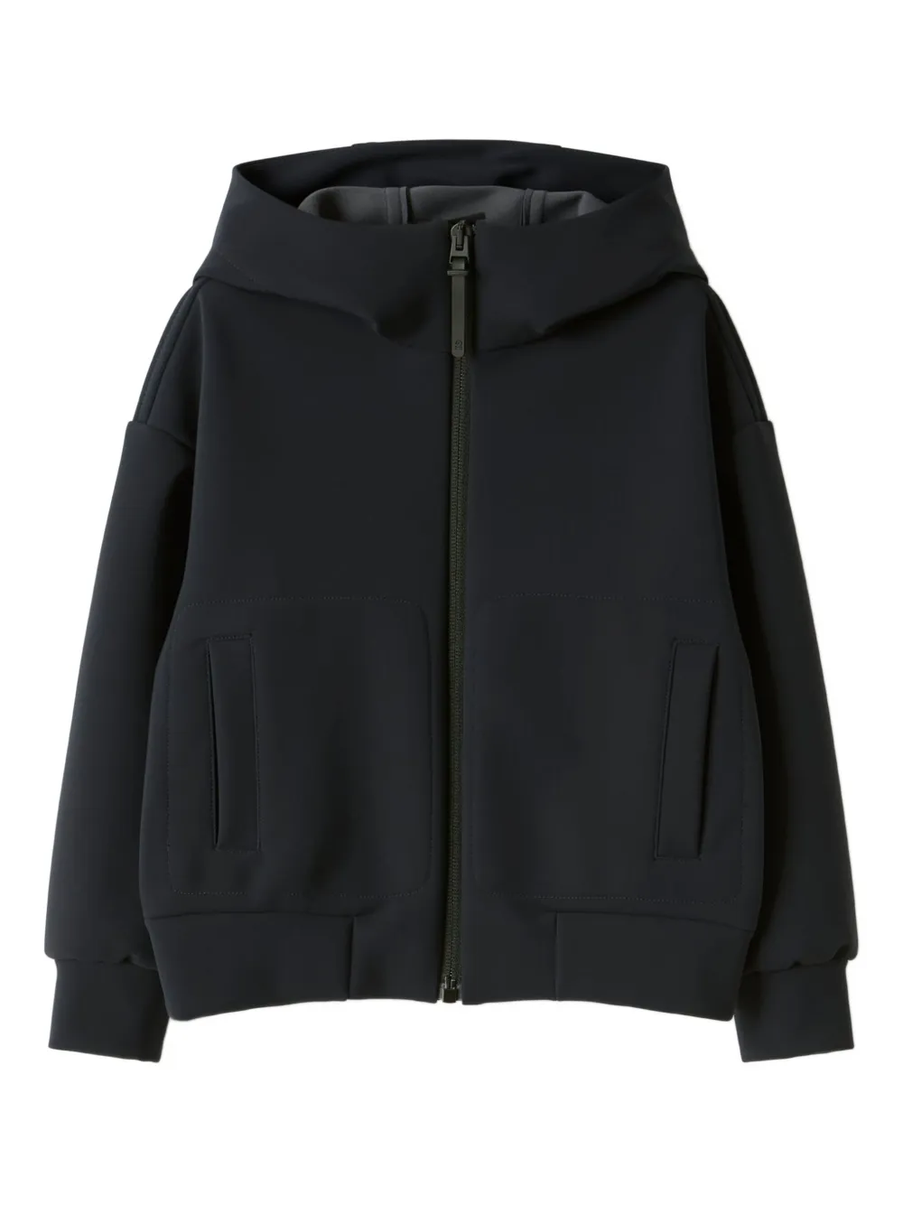 Il Gufo chamarra con capucha y bolsillo | negro | Image 1