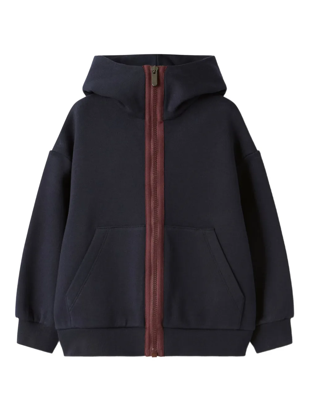 Il Gufo hooded zip jacket | Blue | Image 1