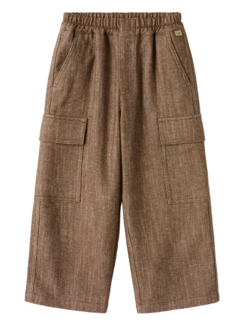 Il Gufo elasticated cargo trousers