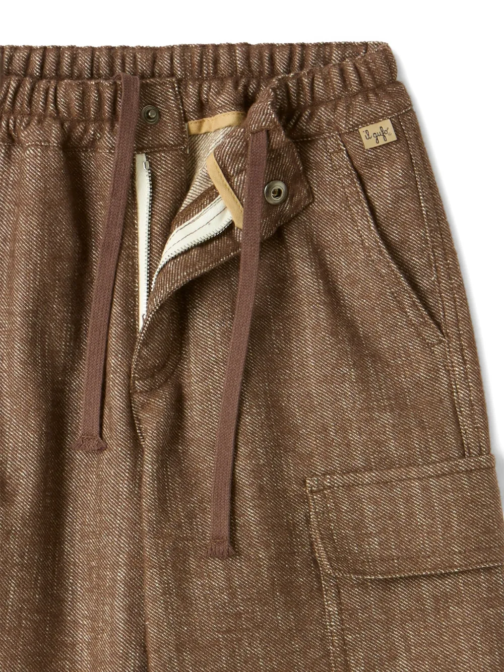Il Gufo Cargo broek Bruin