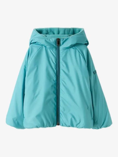Il Gufo hooded zip coat