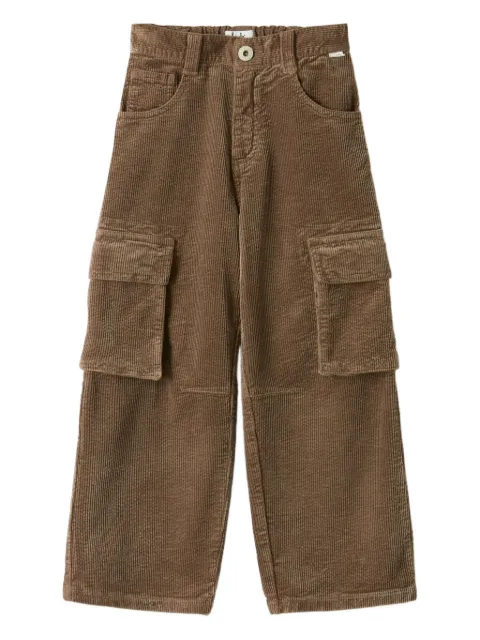 Il Gufo corduroy cargo trousers
