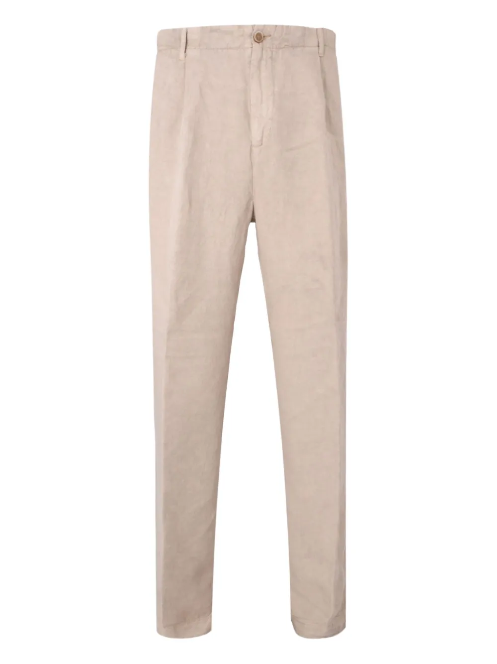 120% Lino Pleated trousers | Neutrals | Image 1
