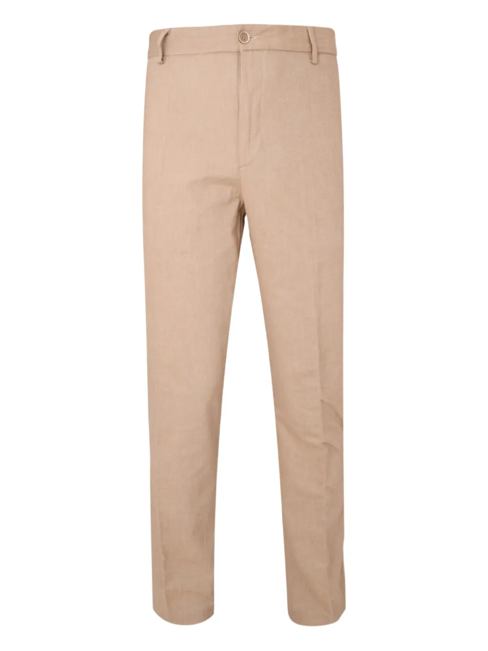 120% Lino button trousers | Neutrals | Image 1