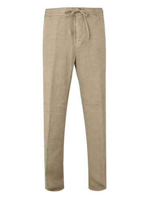 120% Lino pantalones con cordones