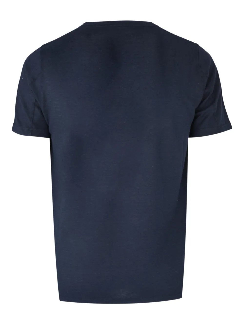 120% Lino T-shirt met korte mouwen - Blauw
