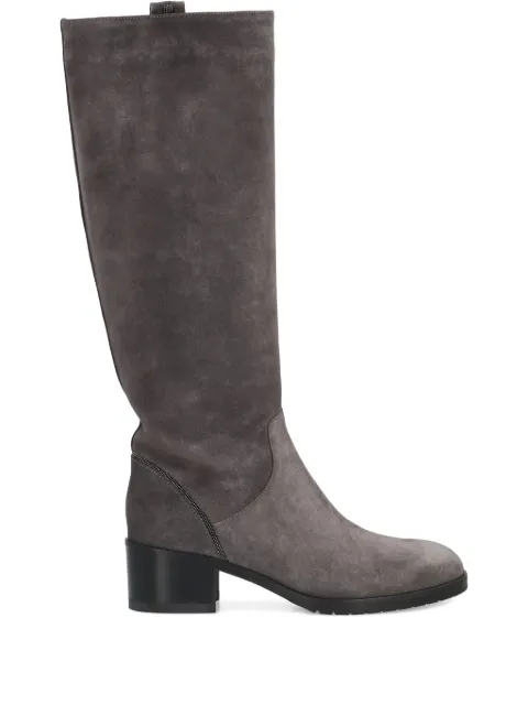 Doucal's zip-up suede boots