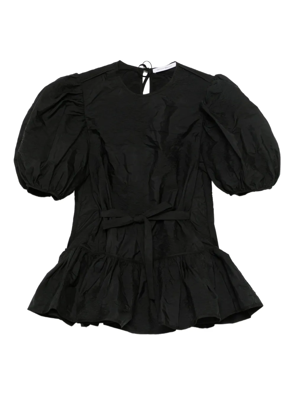 Cecilie Bahnsen puff-sleeve blouse | Black | Image 1