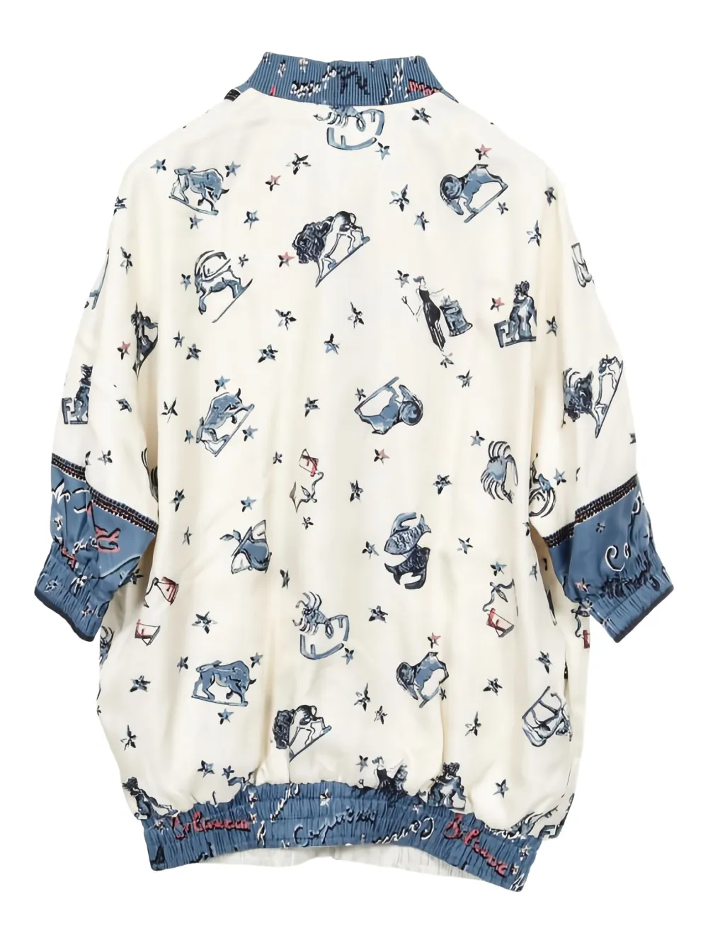 Fendi Pre-Owned 2010s astrology-motif jacket | Image 2