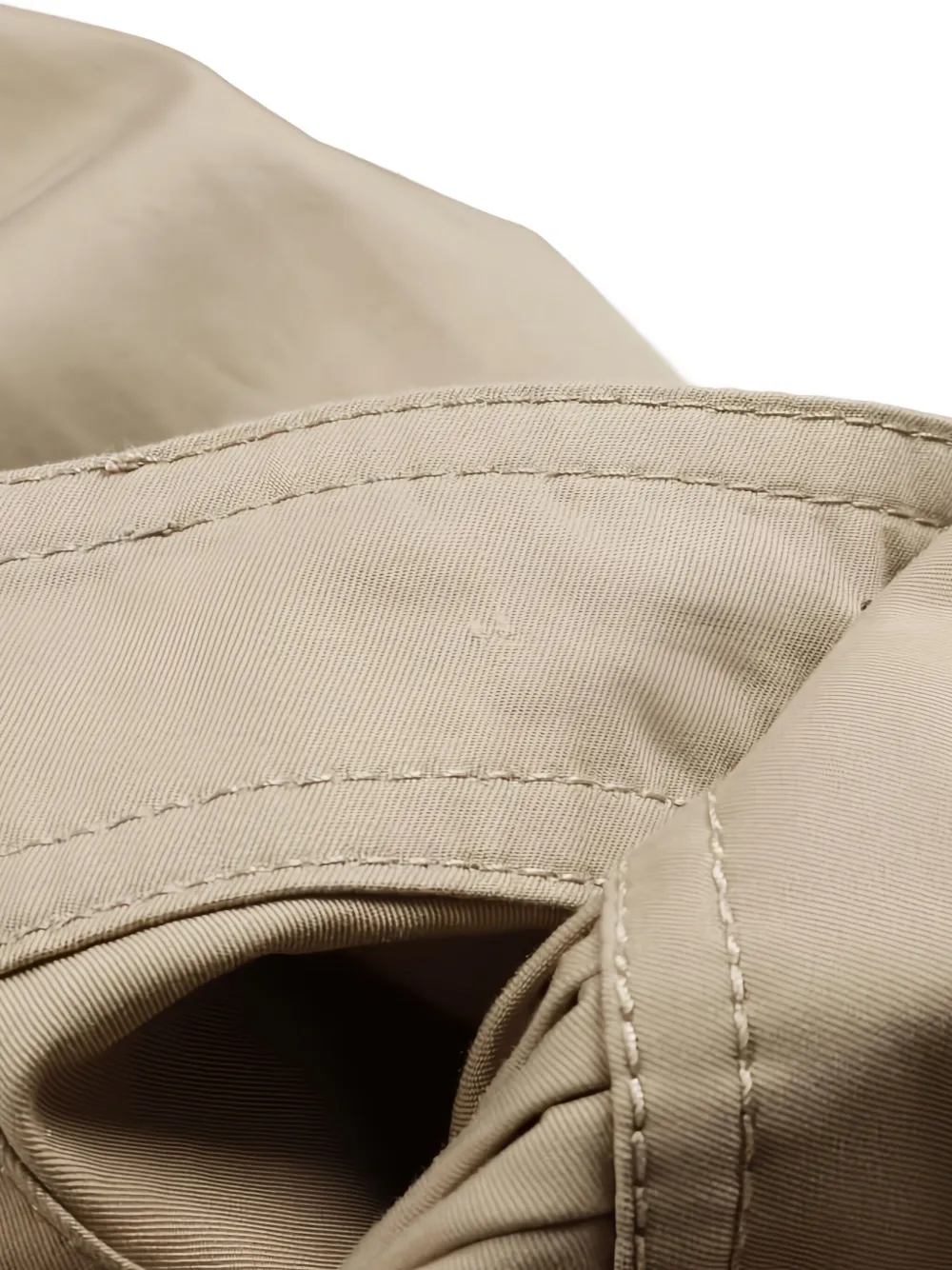 Pre-owned Dior 2000s Asymmetry Pleats Wrap Midi Skirt In Neutral