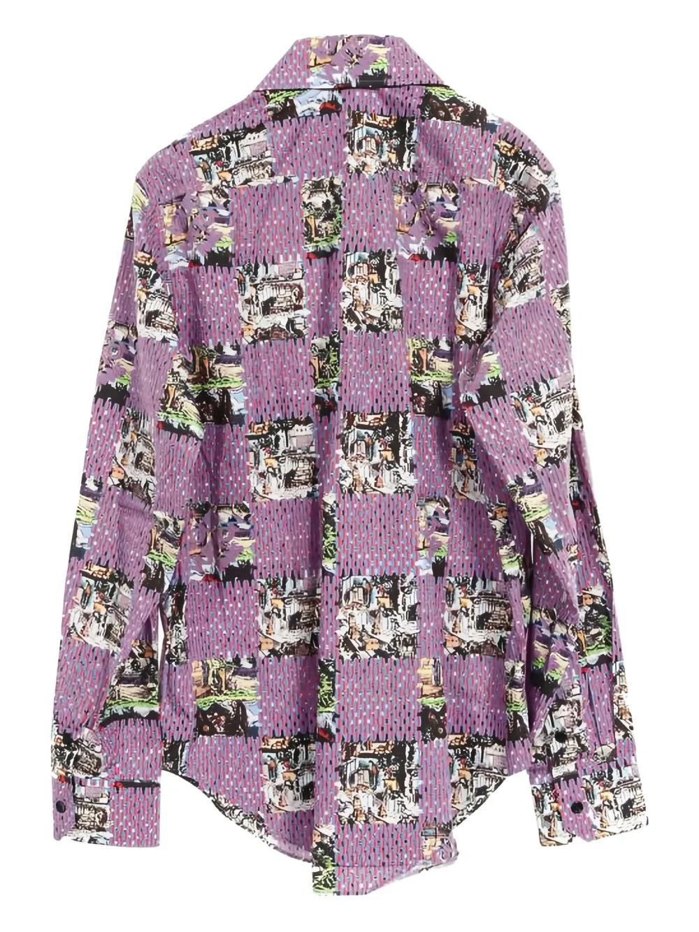 Louis Vuitton Pre-Owned 2010s Damier shirt | Image 2