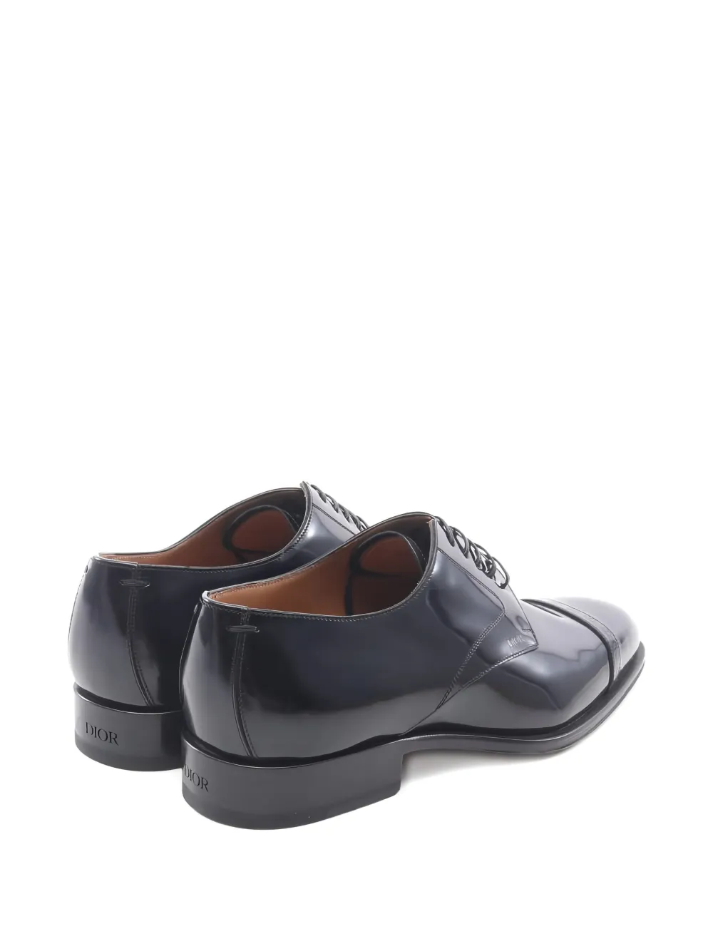 Christian Dior Pre-Owned 2010s embossed-logo leather loafers | Image 2