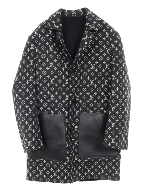 Louis Vuitton Pre-Owned 20's Chester monogram reversible coat