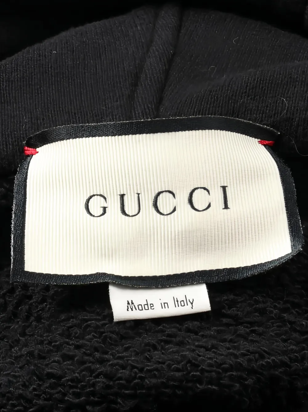 Pre-owned Gucci 2010s Logo-print Hoodie In Black