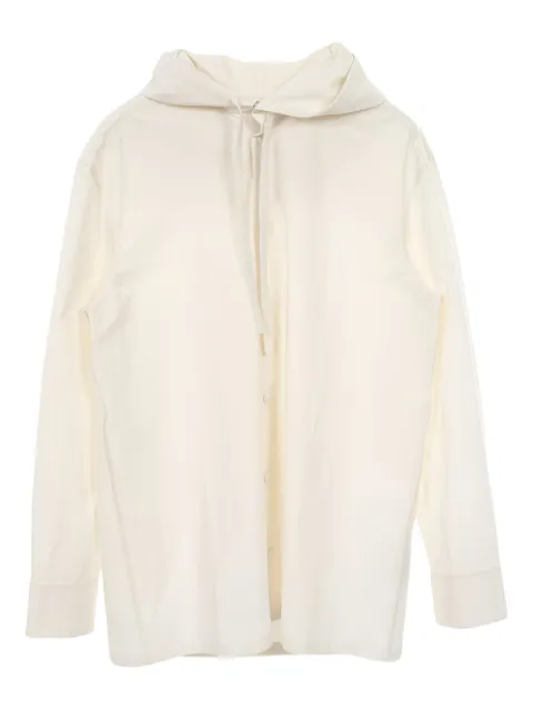 Jil Sander Pre-Owned camisa con capucha 2010