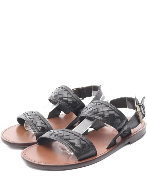 Bottega Veneta Pre-Owned 2010s Intrecciato leather sandals