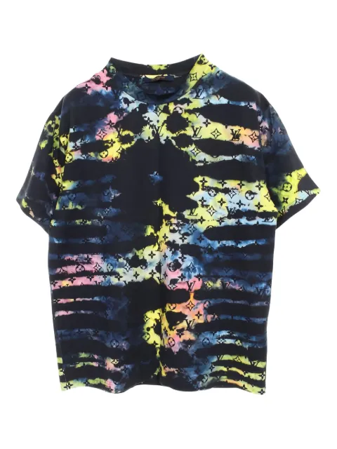 Louis Vuitton Pre-Owned 2010s Monogram tie-dye T-Shirt
