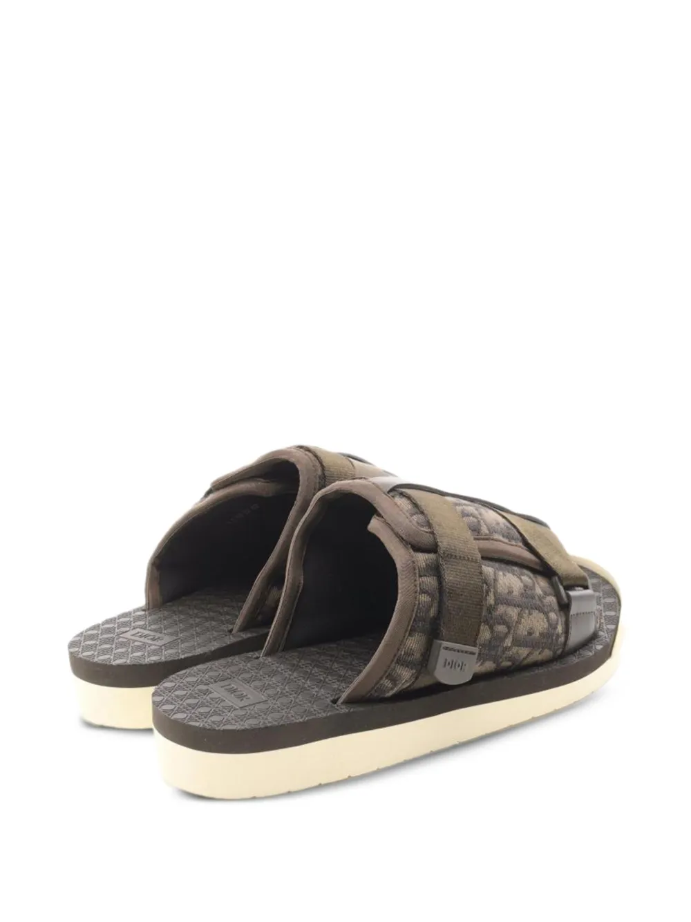 Christian Dior Pre-Owned 2020s Alpha oblique-jacquard sandals | Image 2