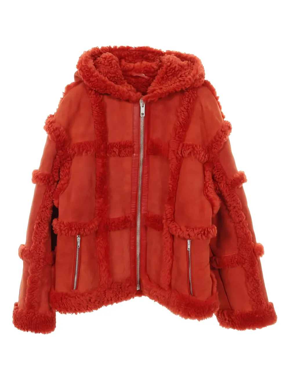 Gucci Pre-Owned 2010s Palace GG-pattern hooded jacket | Red | Image 1