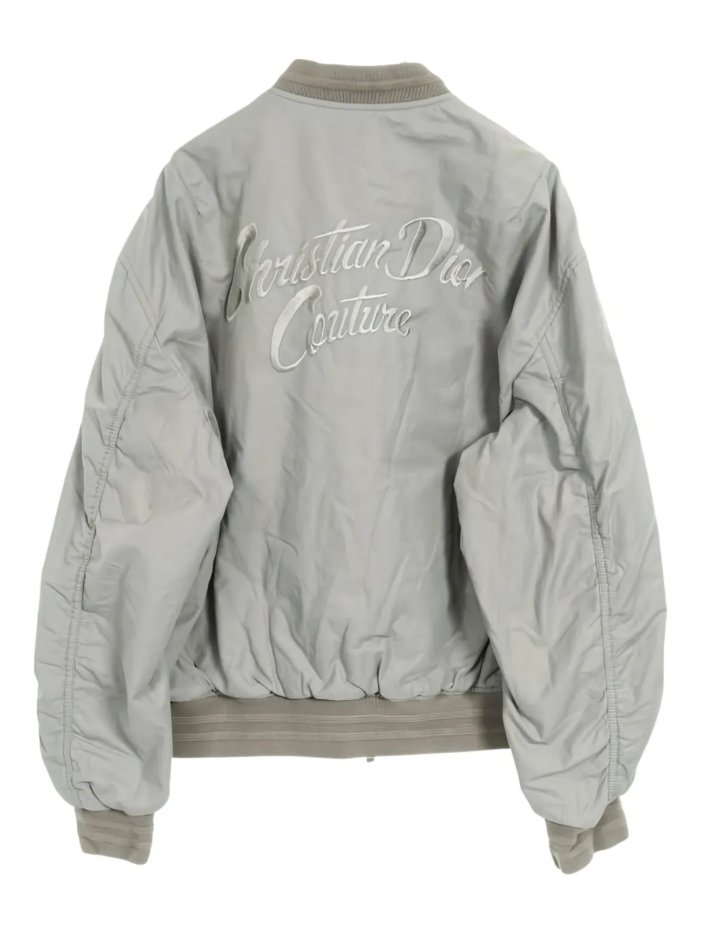 Christian Dior Pre-Owned 2010s logo patch bomber jacket | Image 2
