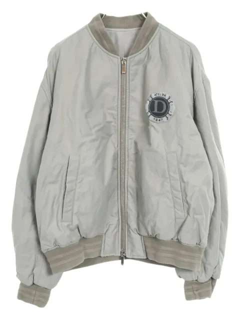 Christian Dior Pre-Owned chamarra bomber con parche del logo 2010