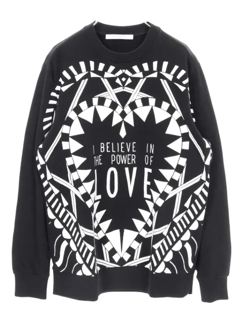 Givenchy Pre-Owned 2000s printed crew-neck sweatshirt