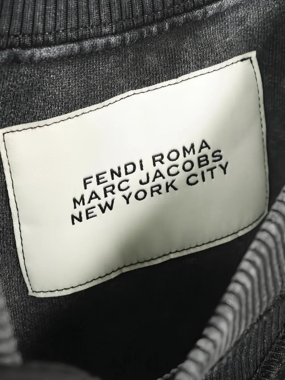 Pre-owned Fendi X Marc Jacobs 2010s Logo Vest In Black