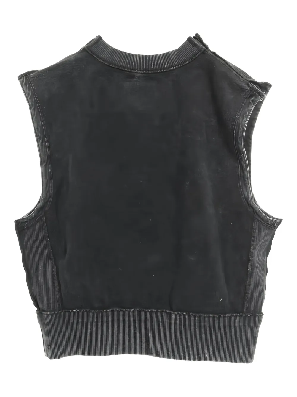 Pre-owned Fendi X Marc Jacobs 2010s Logo Vest In Black