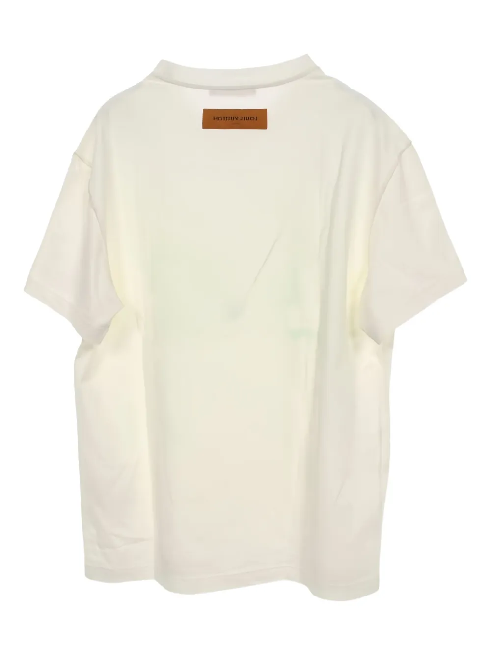Louis Vuitton Pre-Owned 2010s Spred Embroidery inside-out T-shirt | Image 2