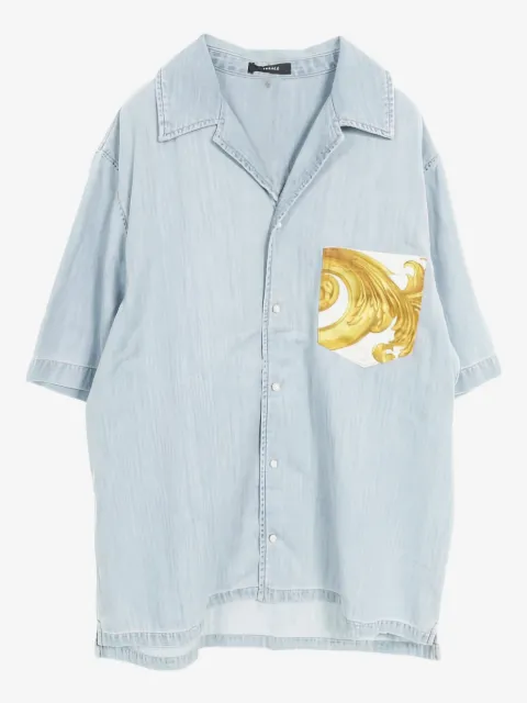 Versace Pre-Owned 2010s pocket short-sleeve shirt