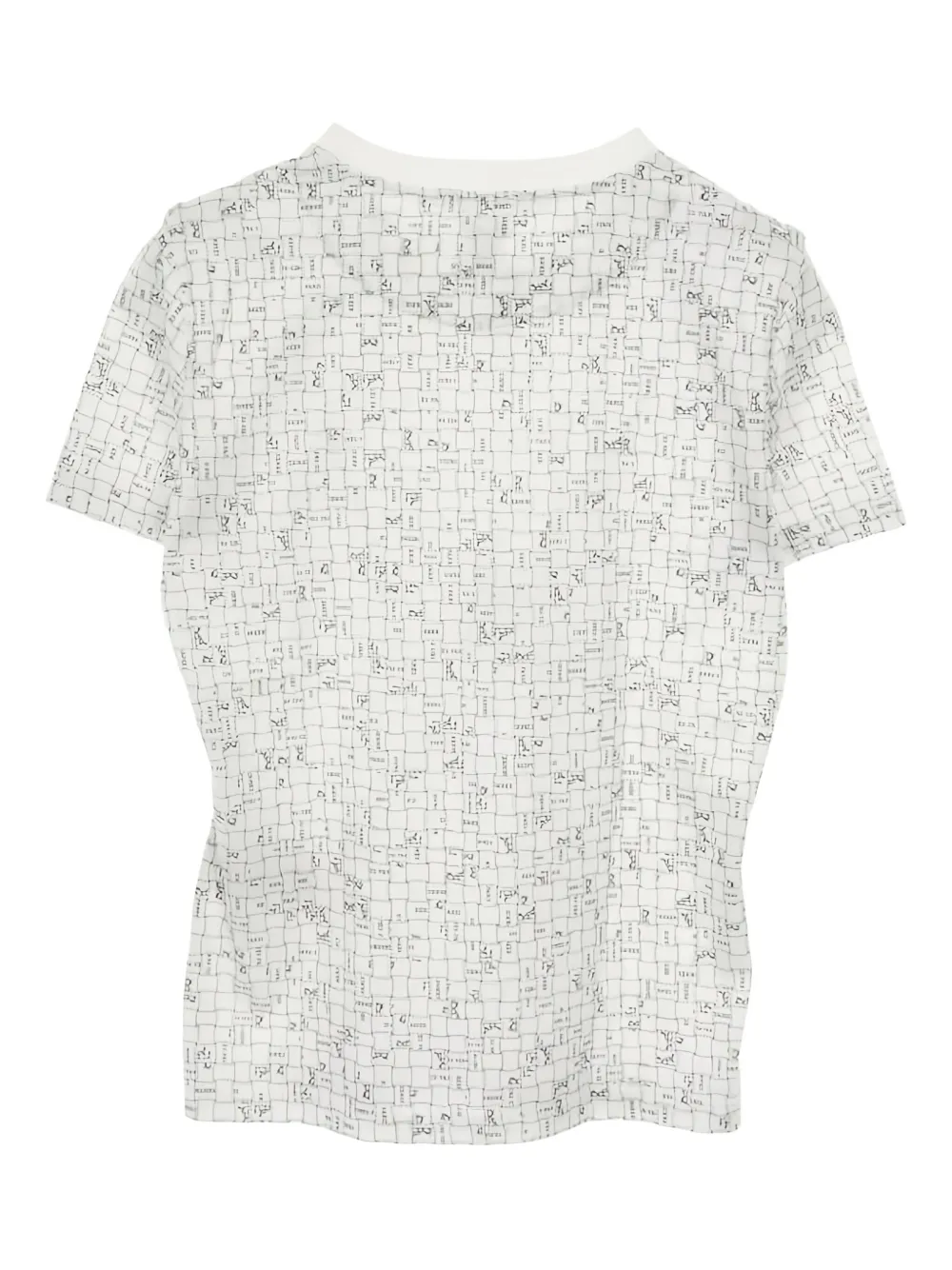 Hermès Pre-Owned 2020s cotton crew neck T-shirt | Image 2
