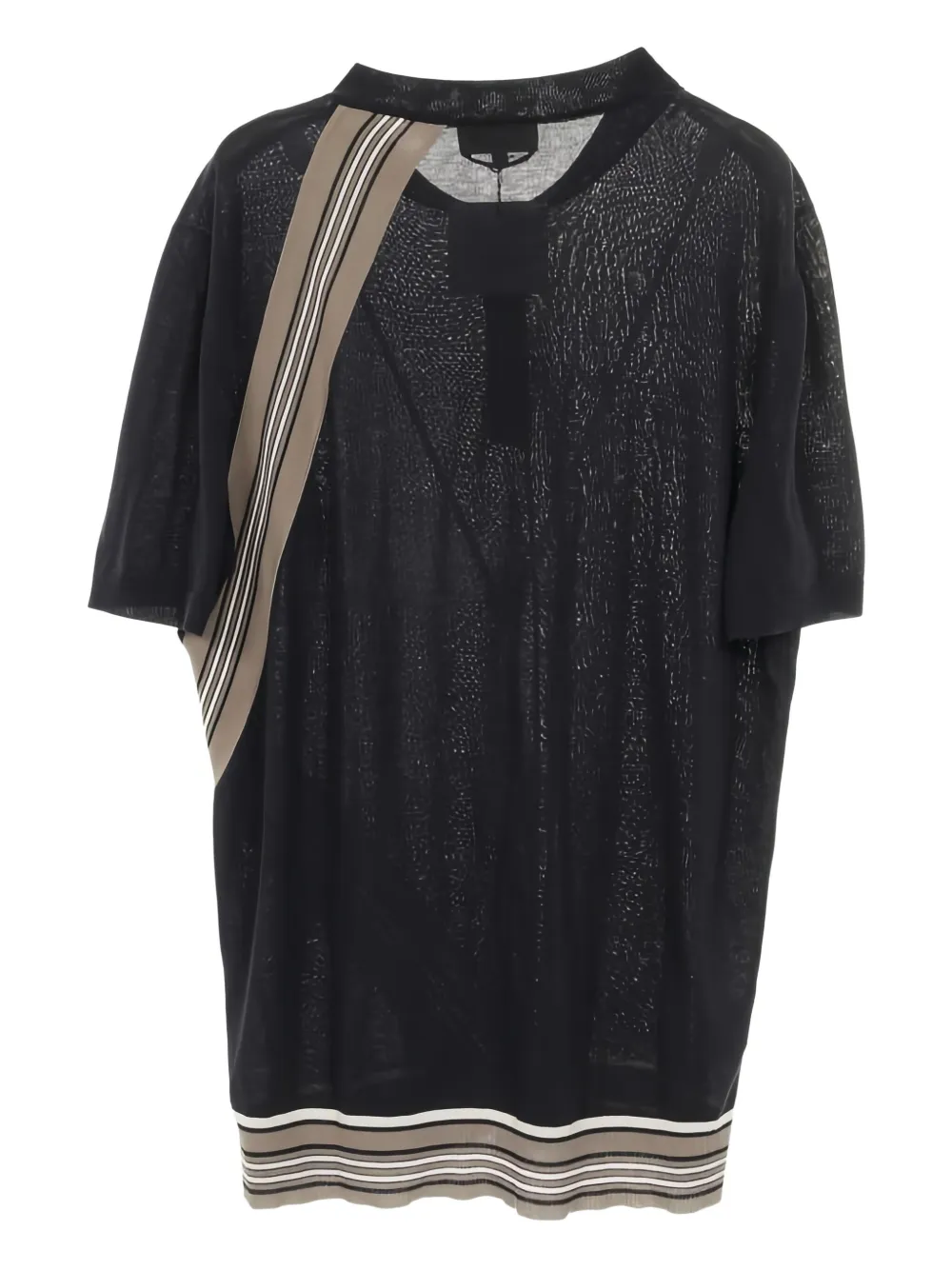 Hermès Pre-Owned playera Henley de algodón | Image 2