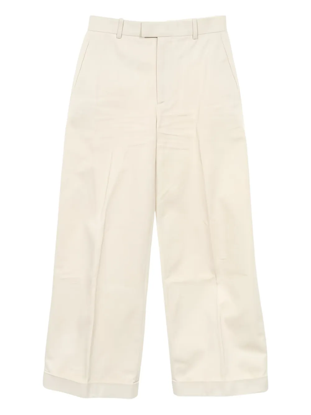 Bottega Veneta Pre-Owned button cotton trousers | Neutrals | Image 1