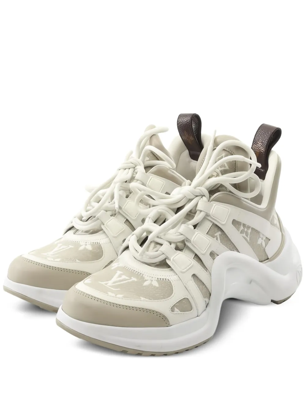 Louis Vuitton Pre-Owned 2000s LV Archlight sneakers | Neutrals | Image 1