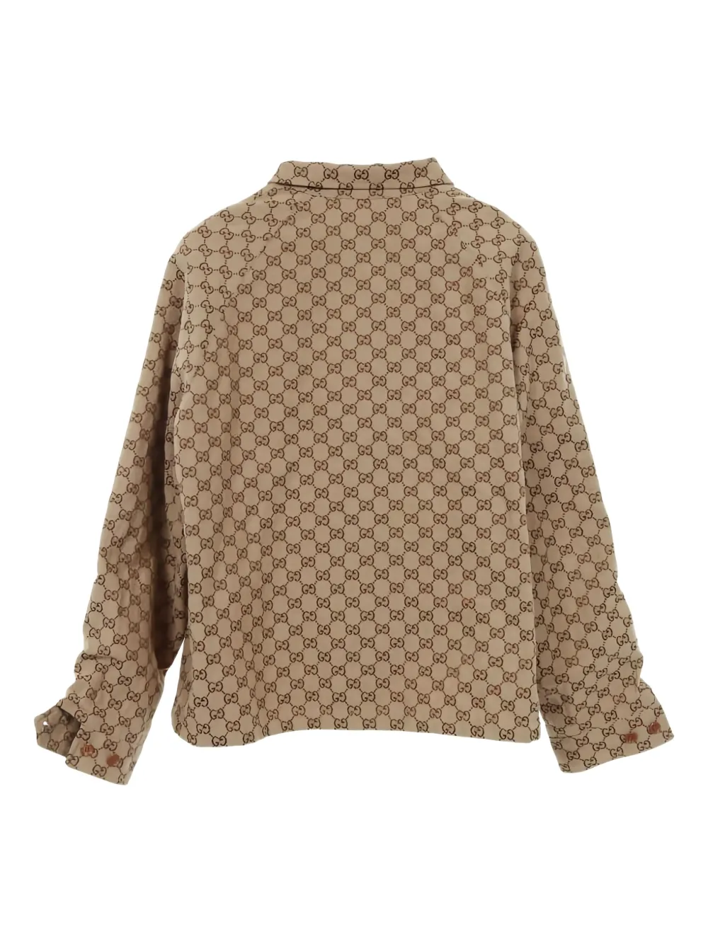 Gucci Pre-Owned 2010s GG jacquard full-zip jacket | Image 2