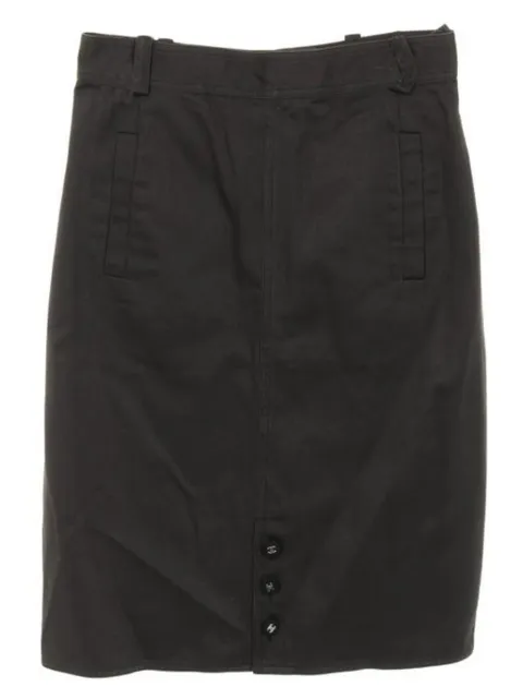 CHANEL Pre-Owned 1986-1988 Cocomark button skirt