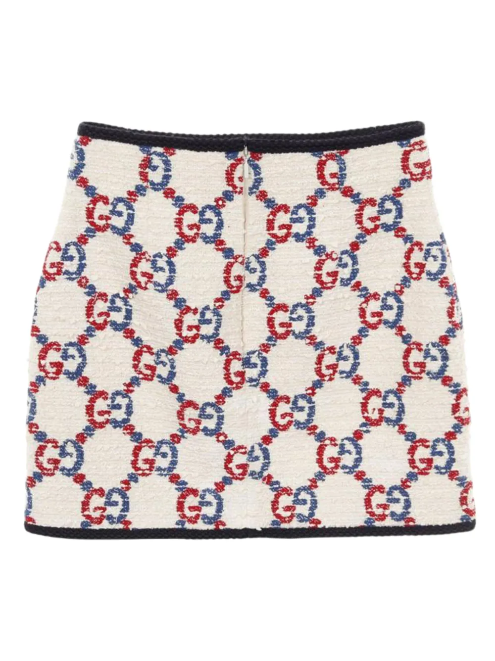 Gucci Pre-Owned 2010s tweed rok met GG-patroon - Wit
