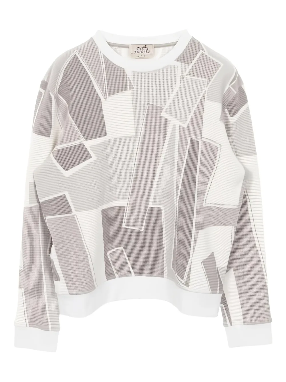 Hermès Pre-Owned cotton sweatshirt | White | Image 1