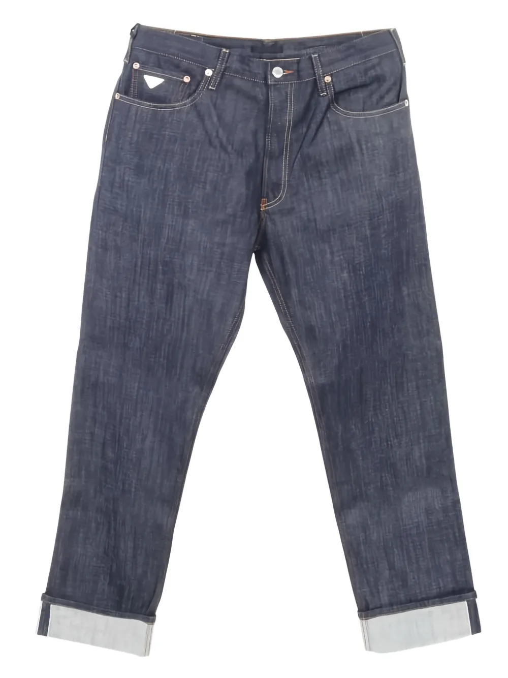 Prada Pre-Owned 2020s logo-patch jeans | Blue | Image 1