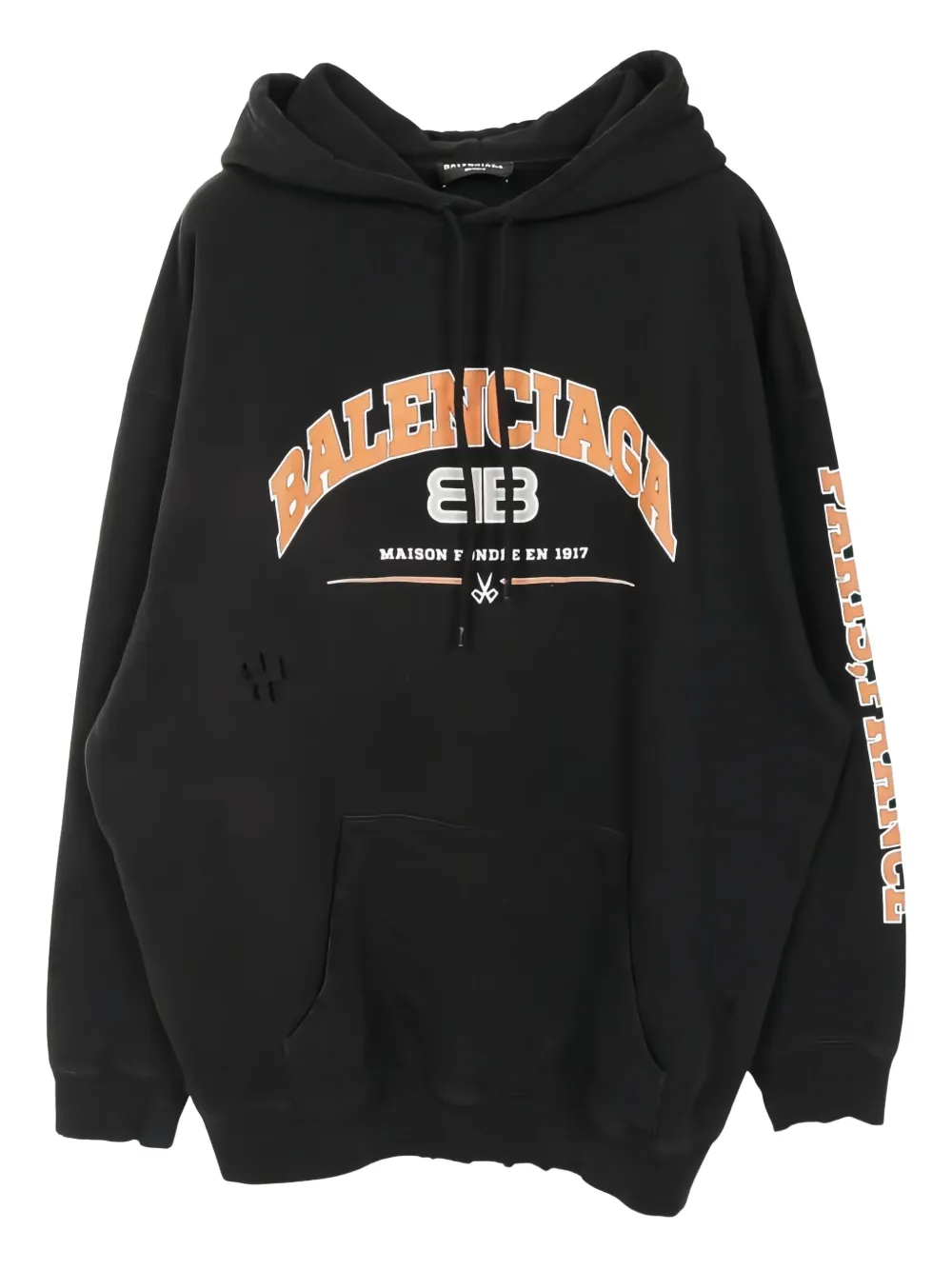 Balenciaga Pre-Owned 2010s logo hoodie | Black | Image 1