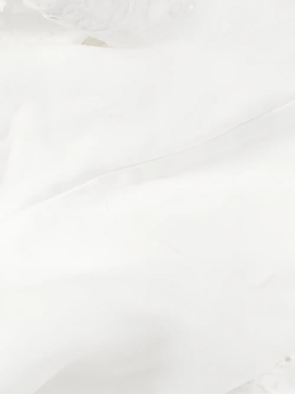 Pre-owned Celine 2010s Ruffled Blouse In White