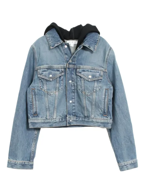 Alaïa Pre-Owned 2010s denim hooded jacket