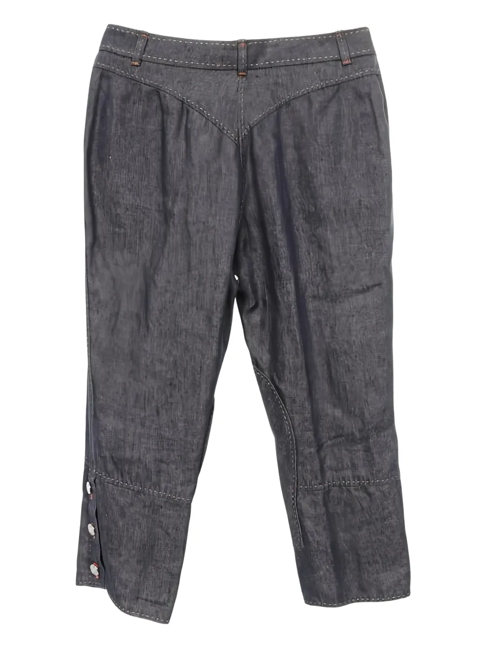 Pre-owned Hermes 2010s Cirque Molier Jeans In Blue