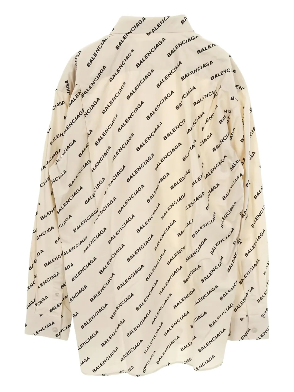 Balenciaga Pre-Owned 2010s logo button-down shirt | Image 2